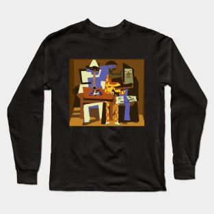 Picasso's Musicians Long Sleeve T-Shirt